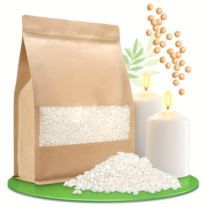 Bulk Natural Soy Wax Pellets Granules